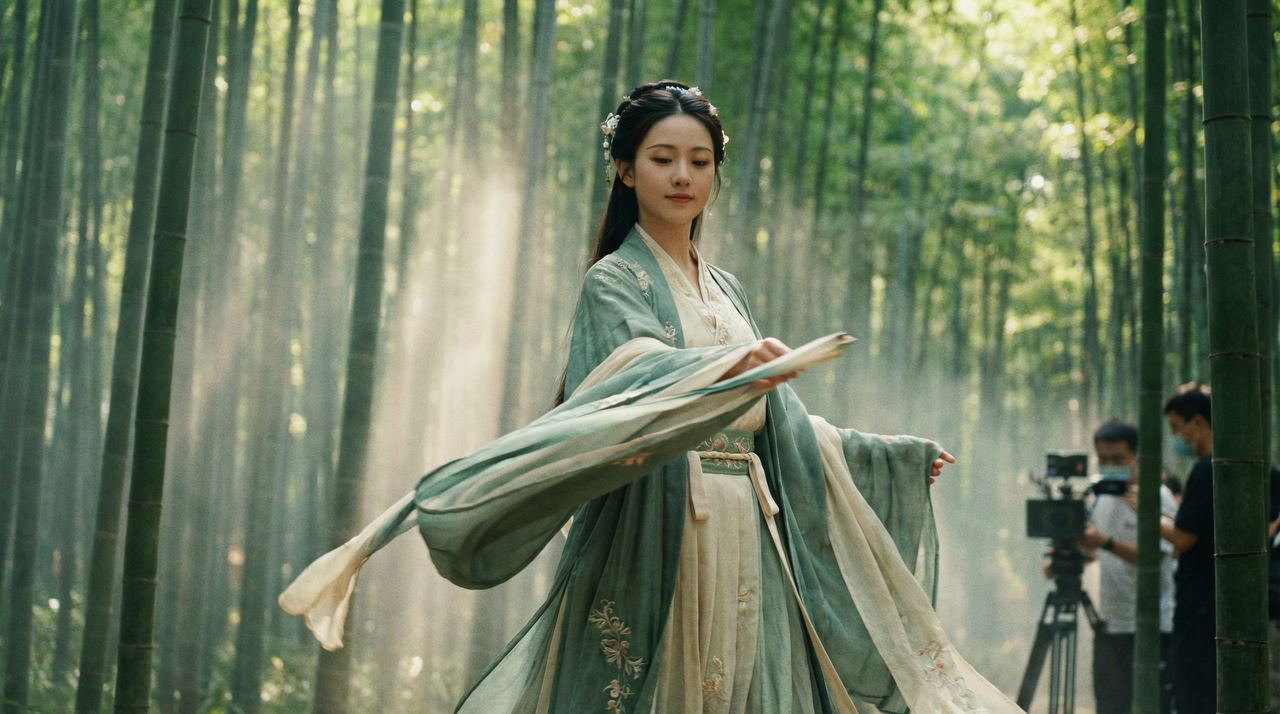 小马拉大车古风汉服视频